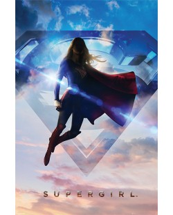 Макси плакат Pyramid - Supergirl (Clouds)