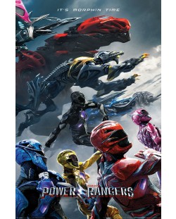Макси плакат Pyramid - Power Rangers Movie (Charge)