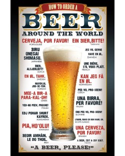 Макси плакат GB eye Humor: Beer - How to Order