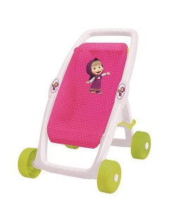 Детска количка Smoby за кукли - Маша и Мечока 