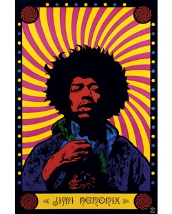 Макси плакат Pyramid - Jimi Hendrix (Psychedelic)