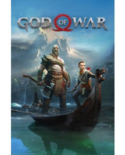 Макси плакат GB Eye God of War - Key Art
