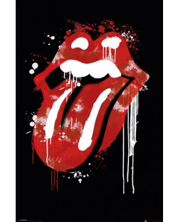 Макси плакат Pyramid - Rolling Stones (Graffiti Lips)