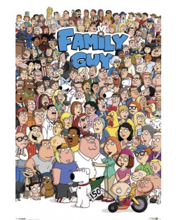 Макси плакат Pyramid - Family Guy (Characters)