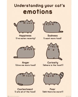 Макси плакат Pyramid - Pusheen (Cats Emotions)