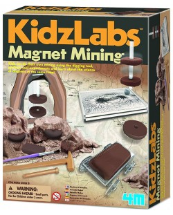 Творчески комплект 4M KidzLabs - Направи си сам, Магнитна мина