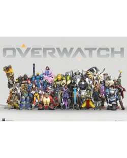 Макси плакат GB Eye Overwatch - Anniversary Line Up