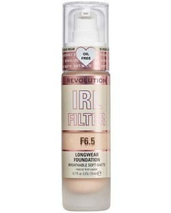 Makeup Revolution Дълготраен фон дьо тен IRL Filter, F6.5, 23 ml