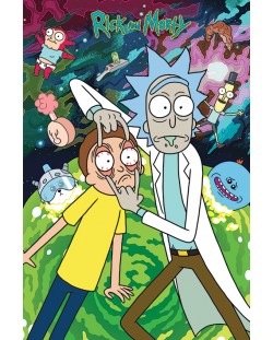 Макси плакат Pyramid - Rick and Morty (Watch)