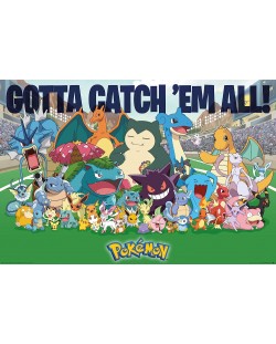 Макси плакат GB eye Games: Pokemon - All Time Favorites