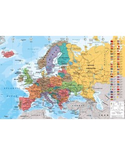 Макси плакат GB eye Educational: World Map - European Map