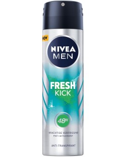 Nivea Men Спрей дезодорант Fresh Kick, 150 ml