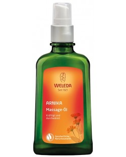 Масажно масло с арника Weleda - 100 ml, с помпа