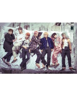 Макси плакат GB eye Music: BTS - Group Bed