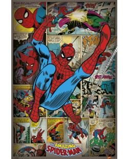 Макси плакат - Marvel Comics (Spider-Man Retro)