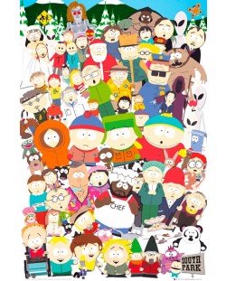 Макси плакат GB Eye South Park - Cast