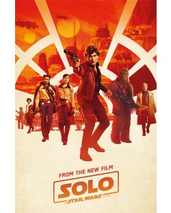 Макси плакат Pyramid - Solo: A Star Wars Story (Millennium Teaser)