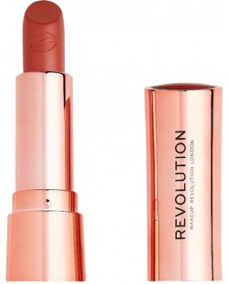 Makeup Revolution Satin Kiss Червило за устни Race Peach Nude, 3.5 g