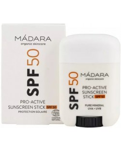 Madara Слънцезащитен стик Pro-Active, SPF50, 18 g