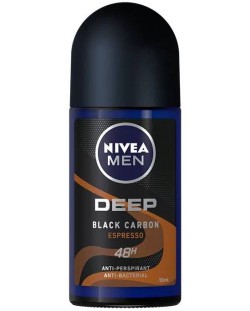 Nivea Men Рол-он против изпотяване Deep Esspresso, 50 ml