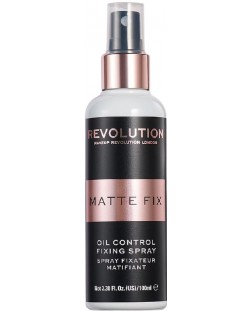 Makeup Revolution Спрей за фиксиране на грим Matte Fix, 100 ml