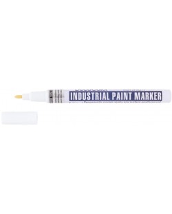 Перманентен маркер Marvy Uchida Industrial Paint 221 - Бял