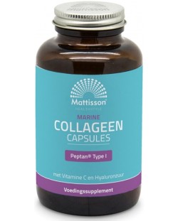 Marine Collagen Peptan Type I, 180 капсули, Mattisson Healthstyle