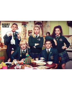 Макси плакат Pyramid Television: Derry Girls - Kitchen