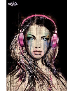 Макси плакат Pyramid - Loui Jover (DJ Girl)