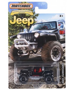 Количка Mattel Matchbox - Jeep, Hurricane