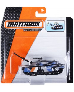 Танк Mattel Matchbox - Abrahams A1
