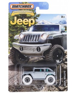 Количка Mattel Matchbox - Jeep, Willys