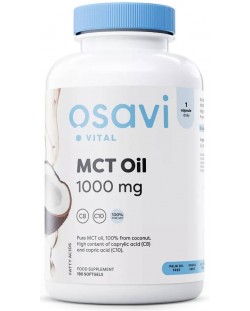 MCT Oil, 1000 mg, 180 гел капсули, Osavi