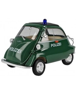 Метална кола Welly - BMW Isetta Polizei, 1:24