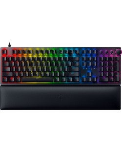Механична клавиатура Razer - Huntsman V2, Red Switch, RGB, черна