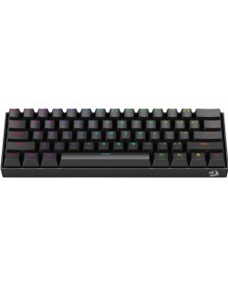 Механична клавиатура Redragon - Dragonborn K630, Red, RGB, черна