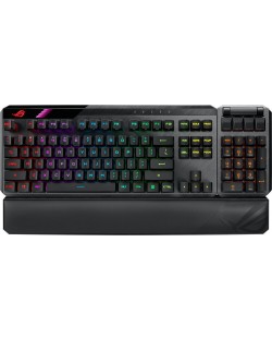 Механична клавиатура ASUS - ROG Claymore II, RX Red, RGB, черна