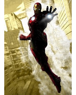Метален постер Displate - Marvel: Iron Man