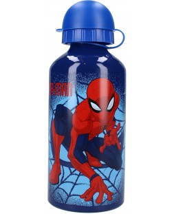 Алуминиева бутилка Vadobag Let's Eat - Spider-Man, 500 ml