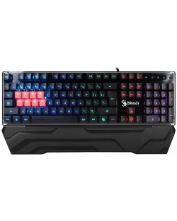 Механична клавиатура A4tech - Bloody B3370R, LK, RGB, черна
