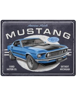 Метална табелка Nostalgic Art Ford - Mustang 1969