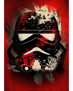 Метален постер Displate - Star Wars: Splatter