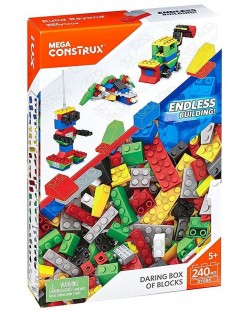 Конструктор Mega Construx Building Bricks - Daring Box, 240 части
