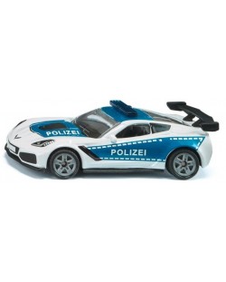 Метална количка Siku - Chevrolet Corvette Zr1 Police