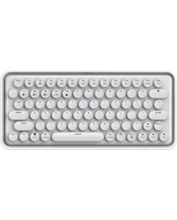 Механична клавиатура RAPOO - Ralemo Pre 5 White Multi-Mode,TKL, LED, бяла