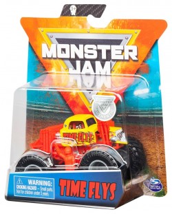 Метална играчка Monster Jam - Бъги, с фигурка, асортимент