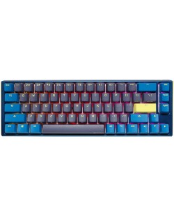 Механична клавиатура Ducky - One 3 Daybreak SF 65%, MX Black, синя