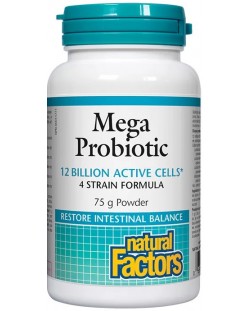 Mega Probiotic, 75 g, Natural Factors