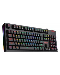 Механична клавиатура Redragon - Amsa Pro, Blue, RGB, черна