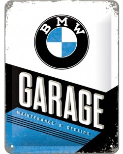 Метална табелка Nostalgic Art BMW - Гараж